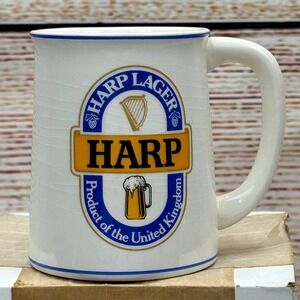 Vintage 1981 Franklin Porcelain Harp Lager Beer Tankard Limited Edition Mug #15
